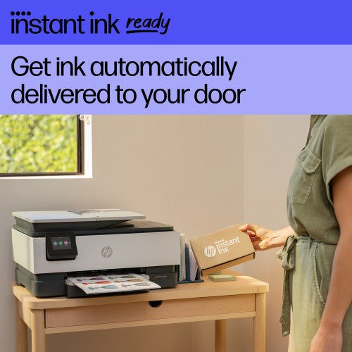 HP OfficeJet Pro 8135e Wireless All-in-One Color Printer, Instant Ink; Two-sided printing