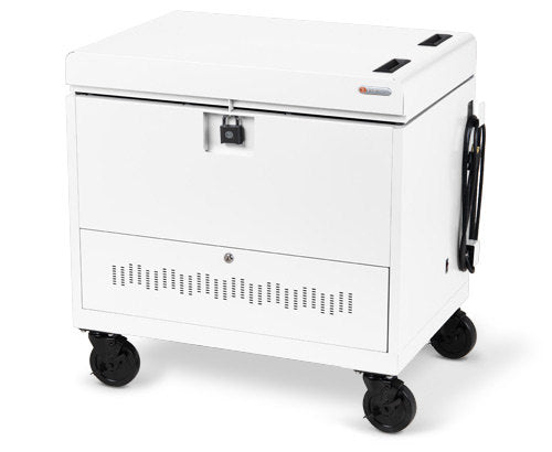 Bretford CUBE Toploader Portable device management cart White
