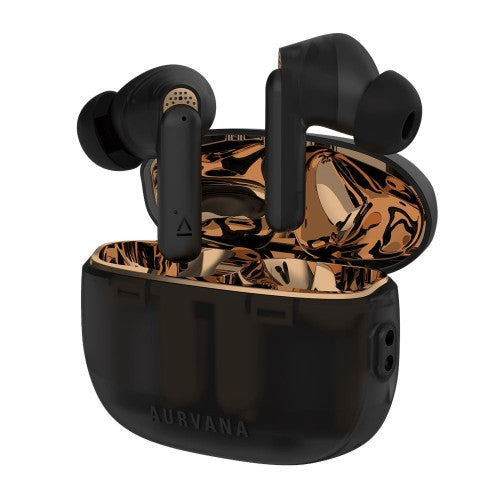 Creative Labs Aurvana Ace 2 Headset True Wireless Stereo (TWS) In-ear Calls/Music/Sport/Everyday USB Type-C Bluetooth Black, Copper