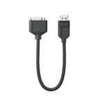 ALOGIC EL2DPVGA-ADP video cable adapter 7.87" (0.2 m) DisplayPort VGA (D-Sub) Black