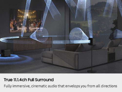 Samsung Q-series HW-Q990F/ZA soundbar speaker Black 11.1.4 channels 756 W