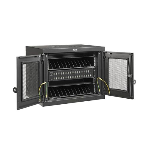 Eaton CSD32USBIND portable device management cart/cabinet Portable device management cabinet Black