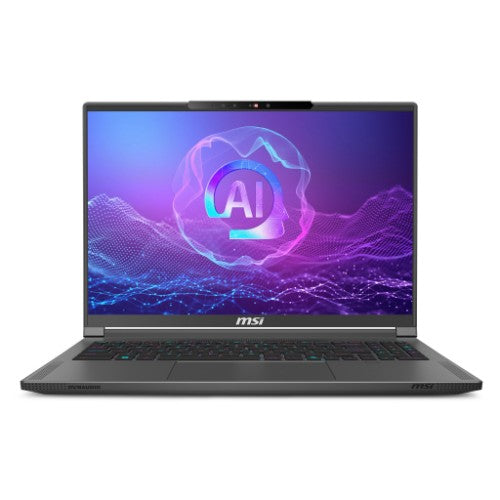 MSI Creator A16 AI+ A3HVGG 233US AMD Ryzen AI 9 HX 365 Laptop 16" Quad HD+ 32 GB LPDDR5x-SDRAM 1 TB SSD NVIDIA GeForce RTX 4070 Wi-Fi 7 (802.11be) Windows 11 Home Gray