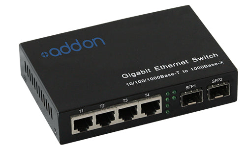 AddOn Networks AO-GES-42-S network switch Black