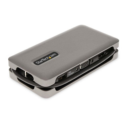 StarTech.com DKT31CVHPD3 laptop dock/port replicator Wired USB 3.2 Gen 2 (3.1 Gen 2) Type-C Gray