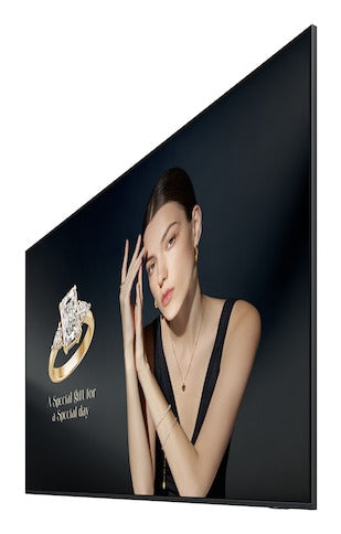 Samsung LH115QHFEBGXZA signage display Digital signage flat panel 115" LED Wi-Fi 1000 cd/m² 4K Ultra HD Black Tizen 24/7