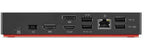 Lenovo 40AS0090US laptop dock/port replicator Wired USB 3.2 Gen 1 (3.1 Gen 1) Type-C Black