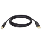 Tripp Lite U022-015 USB cable USB 2.0 177.2" (4.5 m) USB A USB B 0.48 Gbit/s Black