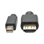 Tripp Lite P586-015-HD-V2A video cable adapter 181.1" (4.6 m) MINI DISPLAYPORT HDMI Black