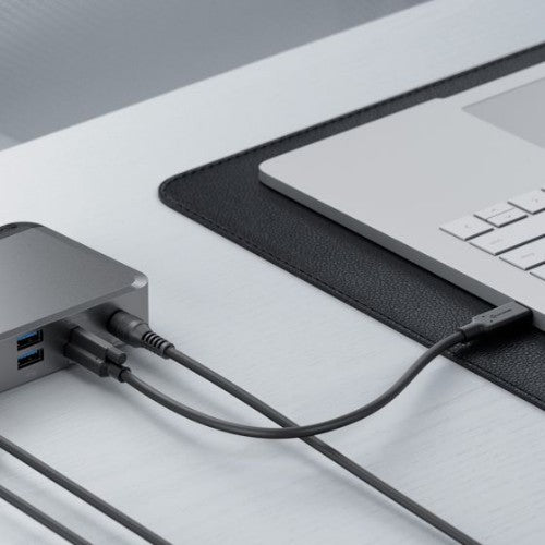 ALOGIC DUPRMX2-WW laptop dock/port replicator Wired USB 3.2 Gen 1 (3.1 Gen 1) Type-C Gray, Black