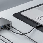 ALOGIC DUPRMX2-100 laptop dock/port replicator Wired USB 3.2 Gen 1 (3.1 Gen 1) Type-C Gray, Black