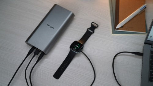 Targus APB080GLZ power bank 2500 mAh Silver, Black