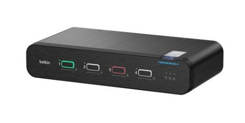 Belkin F1DN104KVM-DC-4 KVM switch Black
