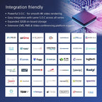 Sony FW-98BZ30L signage display Digital signage flat panel 98" LED Wi-Fi 440 cd/m² 4K Ultra HD Black Android 24/7