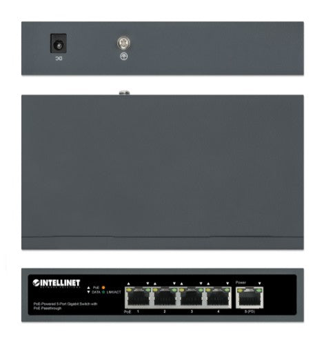 Intellinet 561808 network switch Gigabit Ethernet (10/100/1000) Power over Ethernet (PoE)