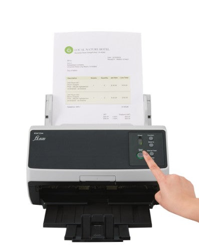 Ricoh FI-8150 ADF + Manual feed scanner 600 x 600 DPI A4 Black, Gray