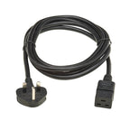 Eaton P052-2P5M-UK power cable Black 98.4" (2.5 m) BS 1363 IEC C19