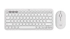 Logitech Pebble 2 Combo keyboard Mouse included Universal RF Wireless + Bluetooth QWERTY English White
