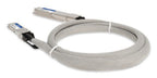 AddOn Networks OSFP-QDD-400GB-MX-PDAC2M-AO InfiniBand/fibre optic cable 78.7" (2 m) QSFP-DD DAC Gray, Stainless steel