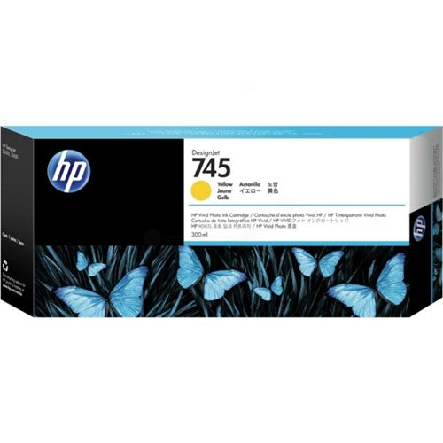 F9K02A (745) Ink cartridge yellow, 300ml