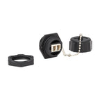 Tripp Lite N455-BC01-IND fiber optic adapter LC/LC 1 pc(s) Beige, Black
