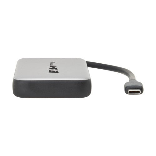 Eaton U444-06N-H4MUC3 interface hub USB Type-C 10000 Mbit/s Black, Gray