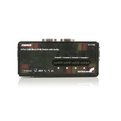 StarTech.com SV411KUSB KVM switch Black