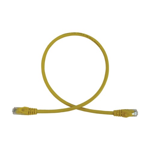 Tripp Lite N261-002-YW networking cable Yellow 23.6" (0.6 m) Cat6a U/UTP (UTP) Round