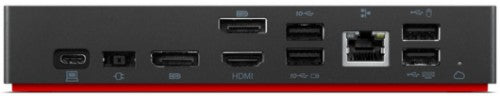 Lenovo ThinkPad Universal Thunderbolt 4 Smart Dock Wired Black