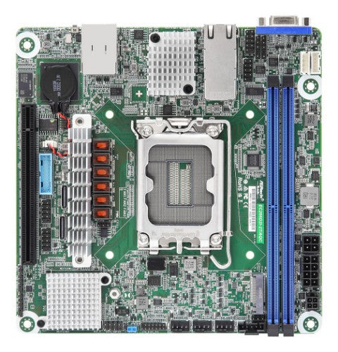 Asrock EC266D2I-2T/AQC motherboard Intel C266 LGA 1700 mini ITX