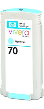C9390A (70) Ink cartridge bright cyan, 130ml