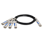 AddOn Networks CAB-D-4Q-400G-2-5M-AO InfiniBand/fibre optic cable 98.4" (2.5 m) QSFP-DD 4xQSFP56 Black, Silver