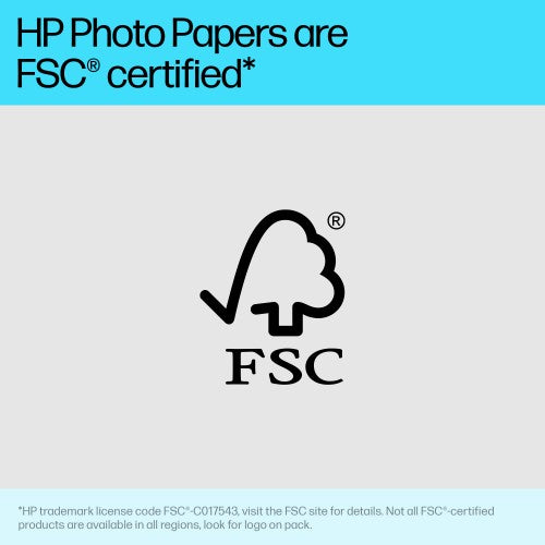 HP Everyday Photo Paper Glossy 52 lb 4 x 6 in. (101 x 152 mm) 100 sheets