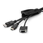 StarTech.com CMSCOILED4 cable organizer Cable sleeve Black 1 pc(s)