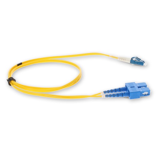 AddOn Networks ADD-SC-LC-0-5M9SMF InfiniBand/fibre optic cable 19.7" (0.5 m) OFNR Yellow