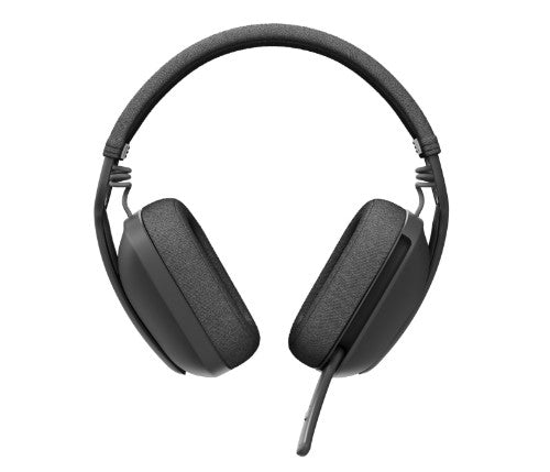 Logitech Zone Vibe Wireless - Teams Version with Receiver - Binaural Wireless Headset - Graphite