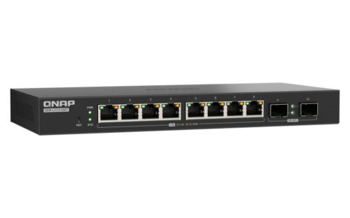 QNAP QSW-L2110-2S8T-US network switch Managed Desktop Black