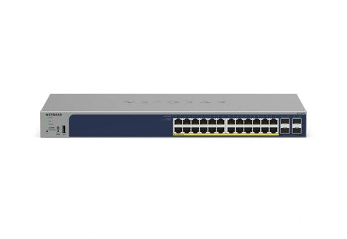 NETGEAR GS728TPP Managed L2/L3/L4 Gigabit Ethernet (10/100/1000) Power over Ethernet (PoE) 1U Gray
