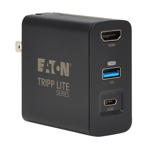 Eaton U442-DOCK30 mobile device charger Laptop, Universal Black AC Fast charging Indoor