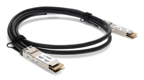 Axiom DDQ+DA0001-AX InfiniBand/fibre optic cable 39.4" (1 m) QSFP-DD DAC Black