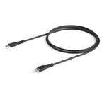 StarTech.com RUSBCLTMM1MB mobile phone cable Black 39.4" (1 m) USB C Lightning