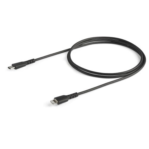 StarTech.com RUSBCLTMM1MB mobile phone cable Black 39.4" (1 m) USB C Lightning