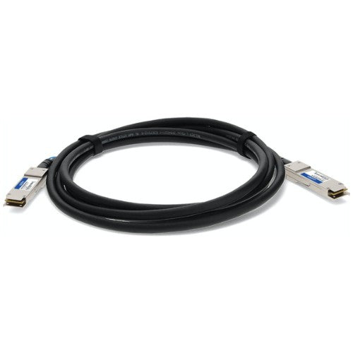 AddOn Networks ADD-Q28CIQ28DE-P0-5M InfiniBand/fibre optic cable 19.7" (0.5 m) QSFP28 Black