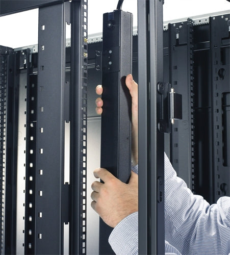 APC Rack PDU Basic Zero U 24 Outlet - Vertical Mount Power Distribution Unit | TecISoft AP7530