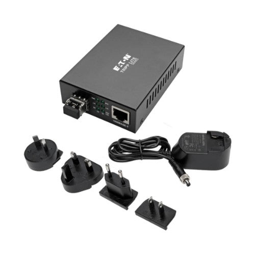 Tripp Lite N785-INT-LC-MM network media converter 1000 Mbit/s 850 nm Black