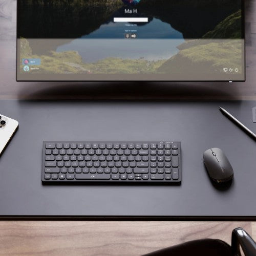 ALOGIC ASKBT2WC keyboard Mouse included Home/Office Bluetooth QWERTY English Black