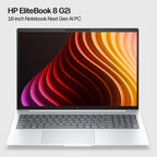 HP EliteBook 8 G2i 16 inch Notebook Next Gen AI PC Wolf Pro Security Edition Copilot+ PC Intel Core Ultra 7 365 Laptop 16" Touchscreen WUXGA 32 GB LPDDR5x-SDRAM 512 GB SSD Wi-Fi 7 (802.11be) Windows 11 Pro Silver
