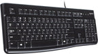 Logitech 920-002478 keyboard Office USB English Black