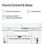HP LaserJet Pro 4112fdn Black and white Printer, Ethernet Only; Copier, Scanner; Duplex