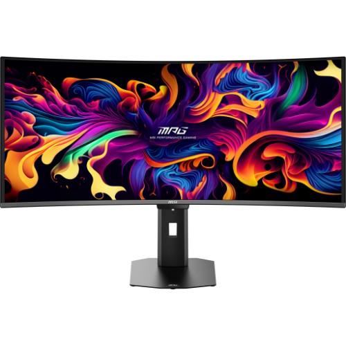 MSI MPG 341CQR QD-OLED X36 computer monitor 34" 3440 x 1440 pixels UltraWide Quad HD Black